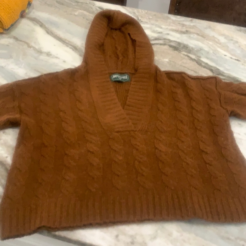 American Eagle size small hooded sweater